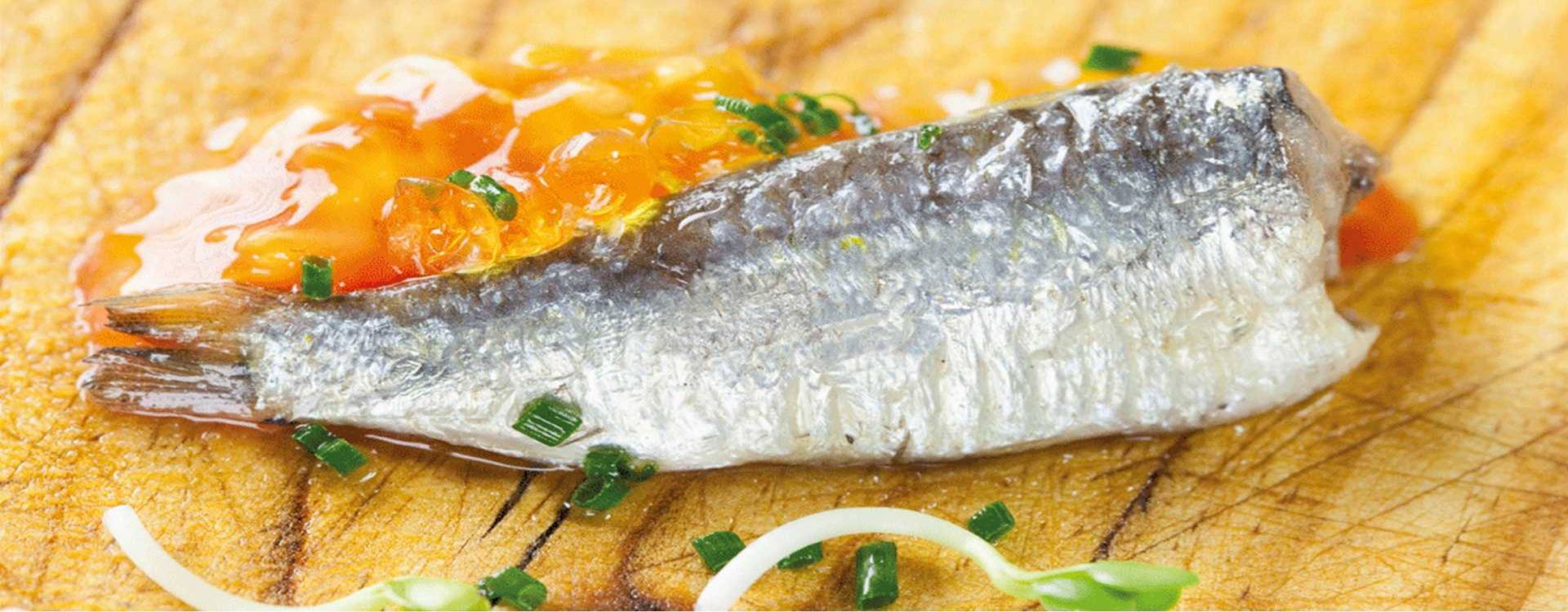 Sardinas del xeito en aceite de oliva