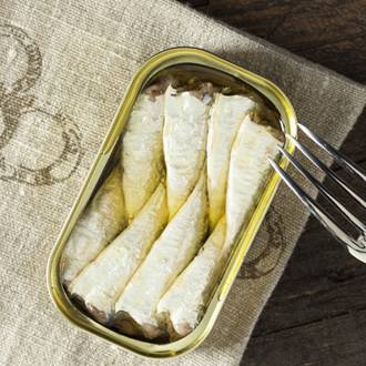 Sardinas del xeito en aceite de oliva