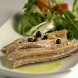 Ventresca de atún claro en aceite de oliva